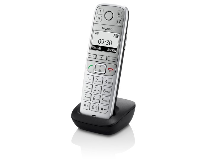 Telefones DECT : Gigaset E500H Silver 