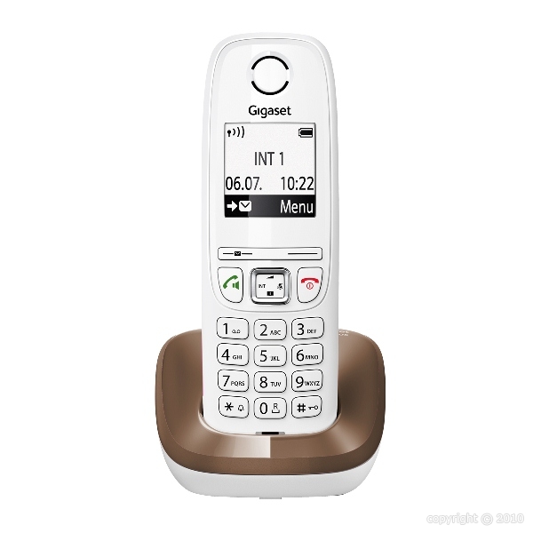 Telefones DECT : Gigaset AS405 Chocolate