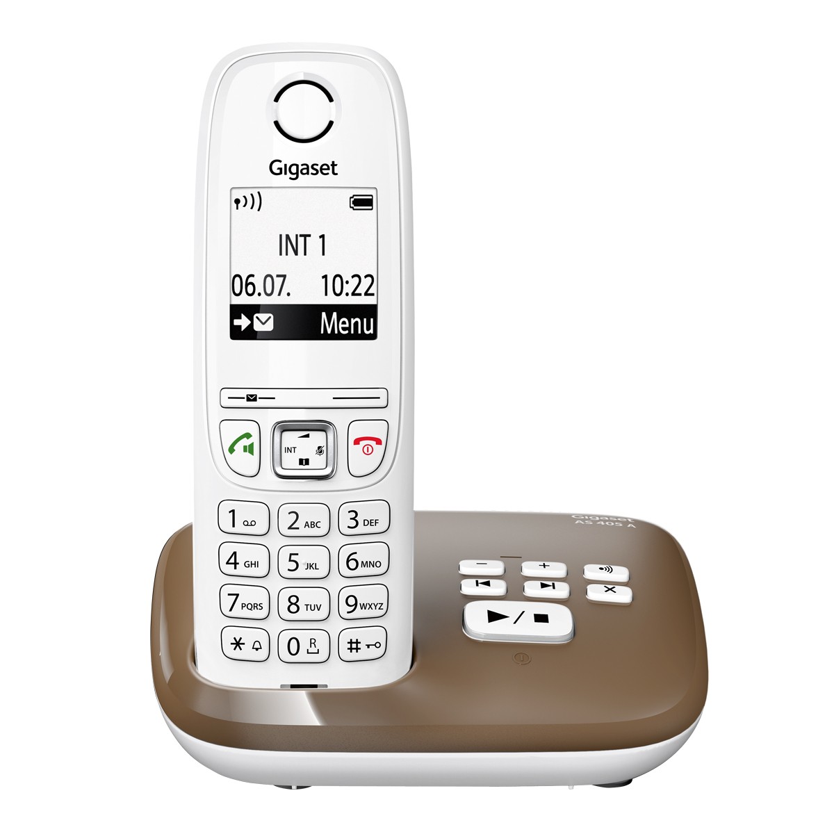 Telefones DECT : Gigaset AS405A Chocolate