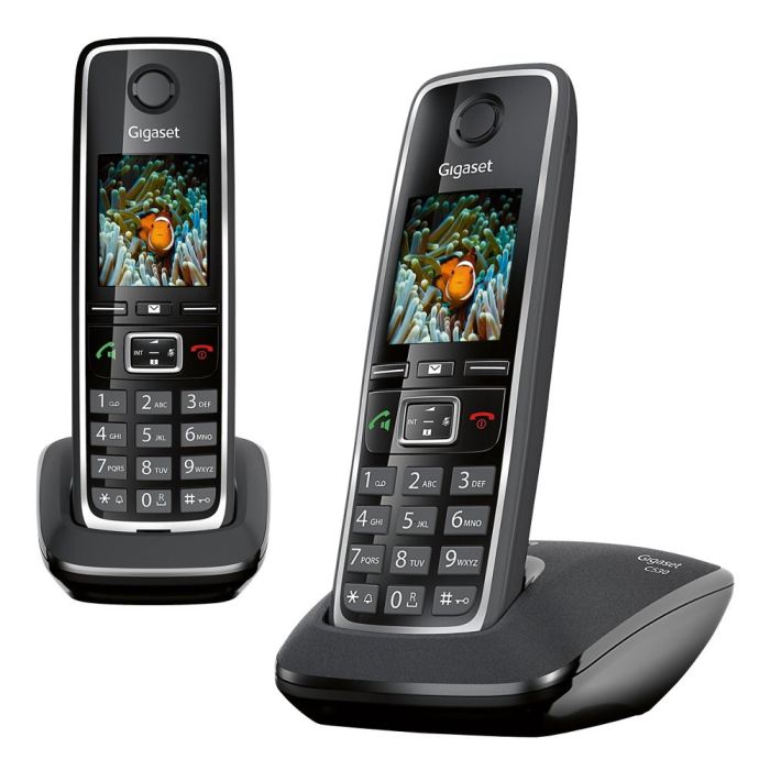 Telefones DECT : Gigaset C530 DUO Black