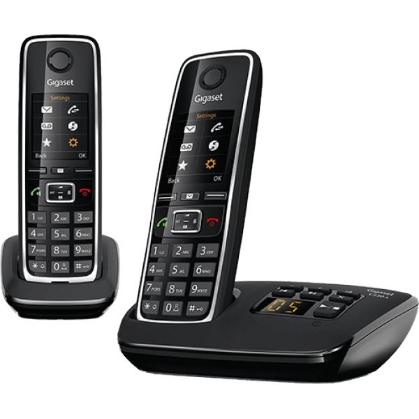 Telefones DECT : Gigaset C530A DUO Black
