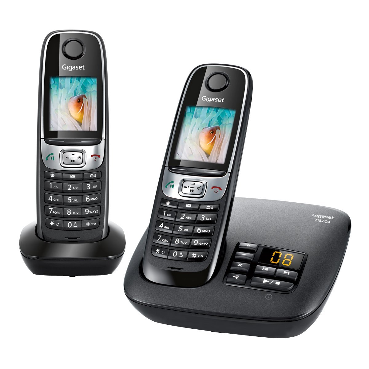 Telefones DECT : Gigaset C620A DUO Black