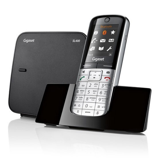 Telefones DECT : Gigaset SL400 Silver