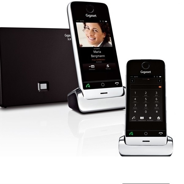 Telefones DECT : Gigaset SL910 Duo Black