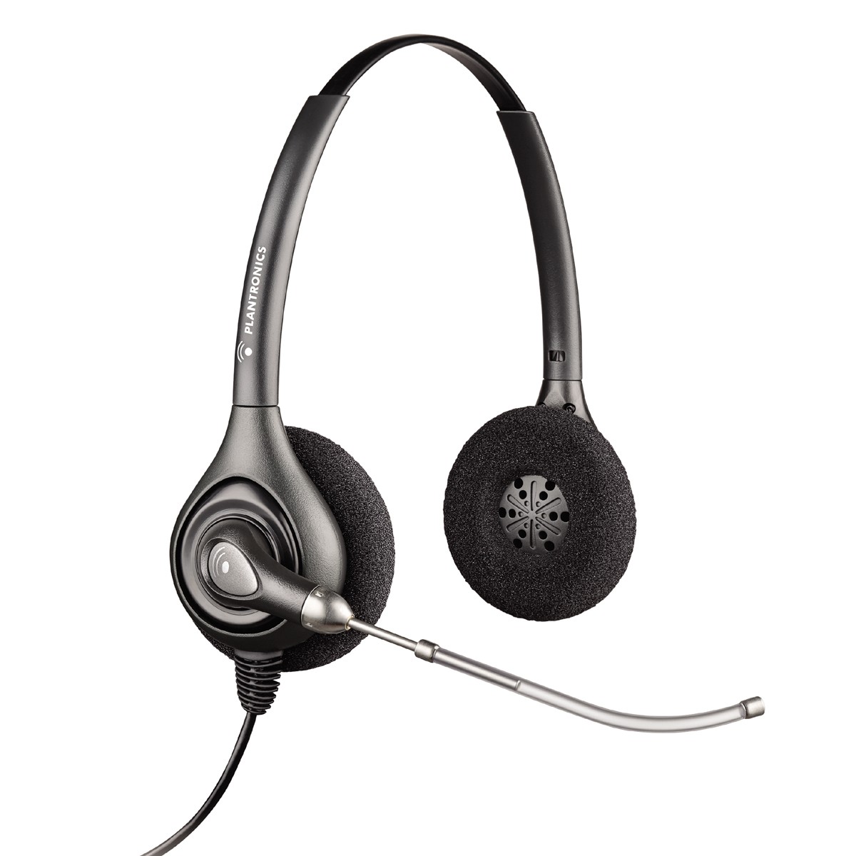 Auscultadores de telefone : Plantronics SupraPlus Wideband HW361N/A Binaural