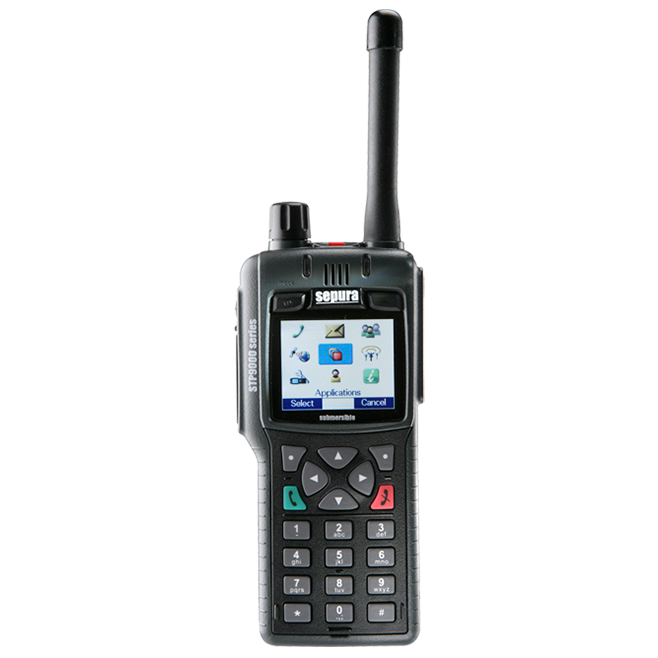  Portáteis TETRA : Sepura STP9000
