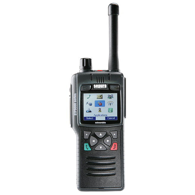  Portáteis TETRA : Sepura STP9100